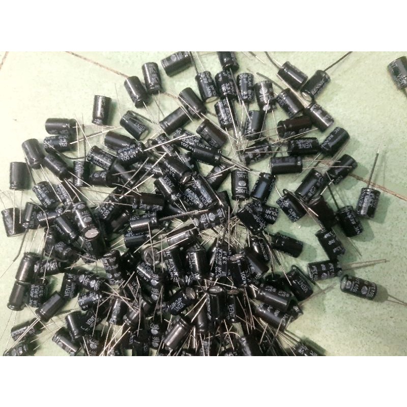 Tụ cẩn loa treble 100v 3.3uf