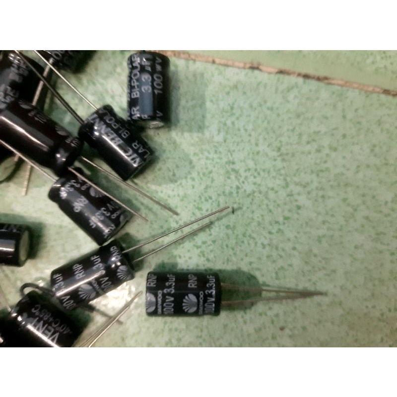 Tụ cẩn loa treble 100v 3.3uf
