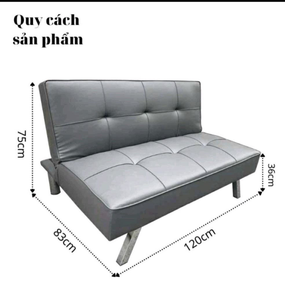Ghế sofa bed mini, sofa đơn nhỏ gọn decor phòng, sofa phòng trọ | BigBuy360 - bigbuy360.vn