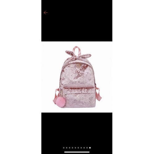 Balo nhung của Glossiest.bae