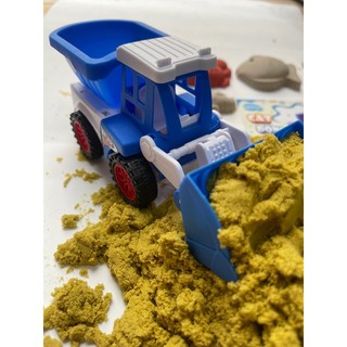 Xe Đồ chơi ô tô chở cát, xúc cát an toàn cho bé, ô tô bằng nhựa thích hợp cho bé khi chơi kèm cát động lực.
