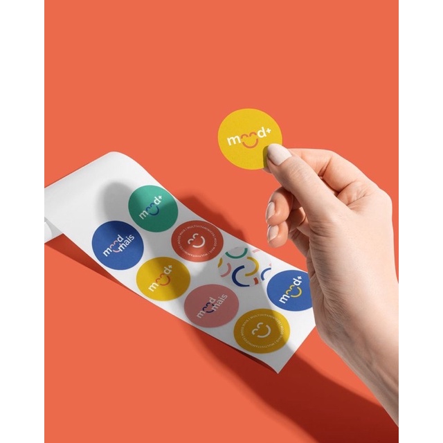 Sticker In Theo Yêu Cầu - Tem Nhãn Dán Logo Thương Hiệu - Topper Gắn Bánh Kem