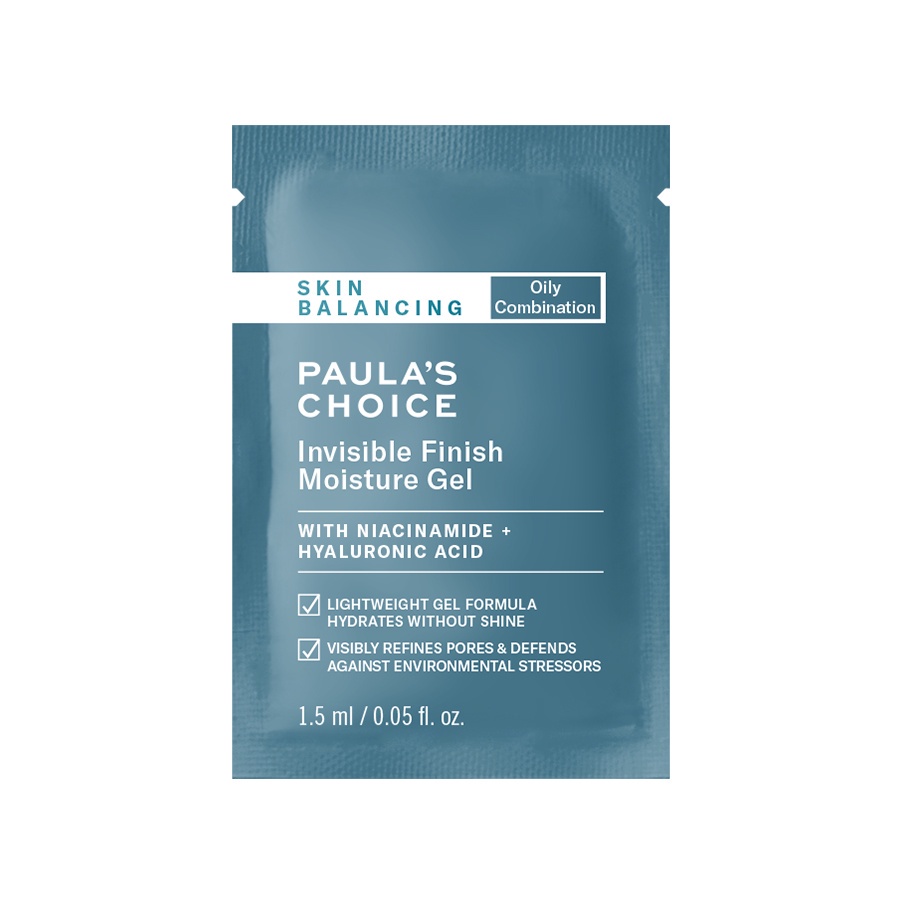 Mẫu thử kem dưỡng ẩm ban đêm Paula’s Choice Invisible Finish Moisture Gel 1.5ml 3409 - Trị giá 50K