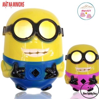 Mặt nạ MINIONS Người Vàng- đồ giải trí Trung thu vào vai Halloween cho bé dùng trung thu sinh nhật lễ hội
