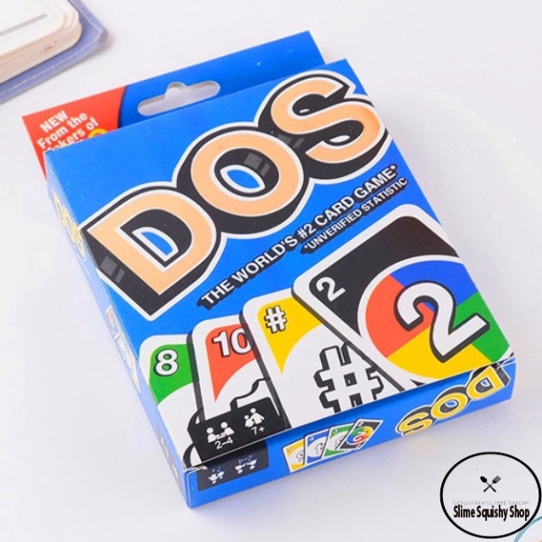 Bộ Bài UNO DOS - Giấy Cứng Cao Cấp