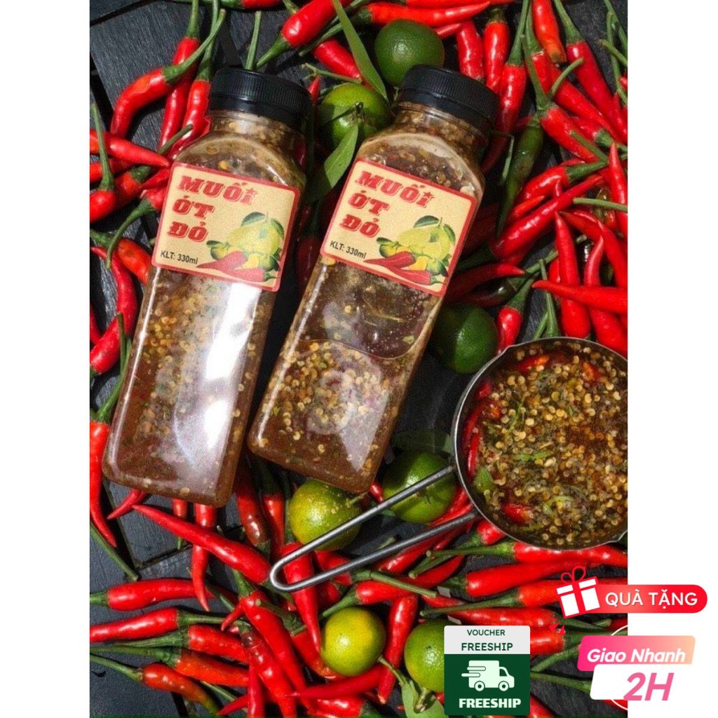 MUỐI ỚT ĐỎ - CHẤM TRÁI CÂY, HẢI SẢN, BBQ