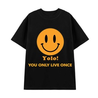 [Cotton Xịn 100%] ÁO THUN LOCAL BRAND MẶT CƯỜI YOLO TRƯỚC NGỰC CỰC CHẤT