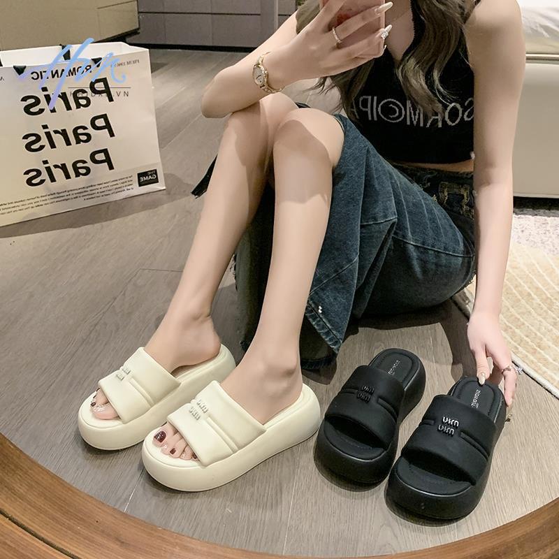 Dép Xỏ Ngón Đế Dày Chống Trượt Thời Trang Mùa Hè Mới Cho Nữ