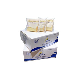 Hộp 18 Bánh mỳ sandwich kem sữa chua Shika - Ăn vặt, bữa sáng, bữa phụ