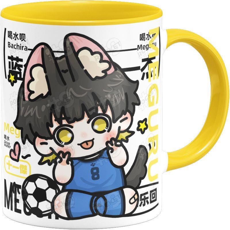 Cốc Sứ In Hình Anime Dễ Thương Xinh Xắn Blue Lock Bachira Meguru