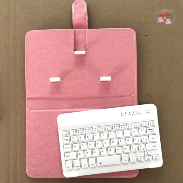 Bao Da máy tính cá nhân Bảng PU tụ hợp keyboard công nghệ Bluetooth không dây 7 Inch Cho Ipad