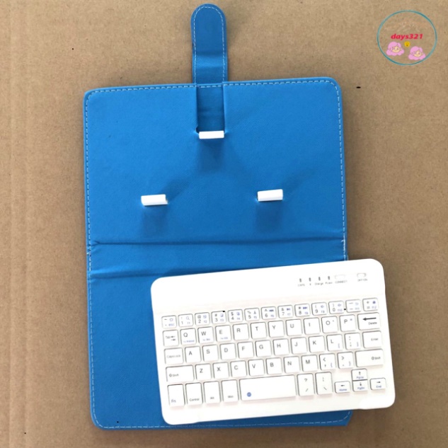 Bao Da Kèm keyboard Bluetooth Cho Iphone / Android 4.5-6.8inch Đa Năng