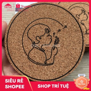 CƠ SỞ IN ẤN SẢN XUẤT MIẾNG LÓT LY GỖ ÉP CÓ SẴN VÀ IN ẤN THEO YÊU CẦU GIÁ RẺ