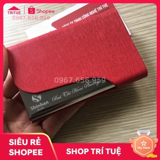 Miễn phí khắc hộp đựng danh thiếp cao cấp cho phái đẹp - Hộp đựng thẻ danh thiếp cao cấp.