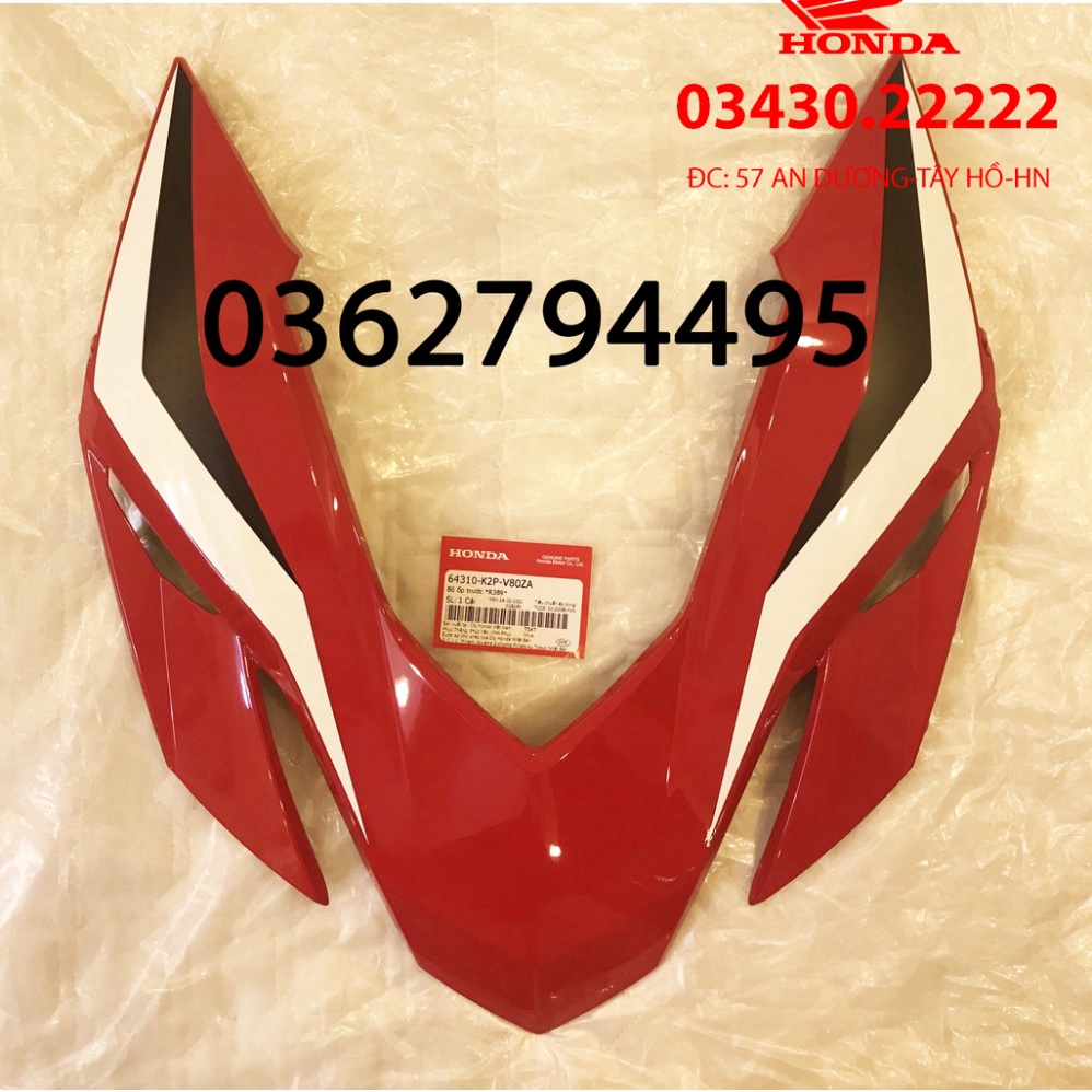 Dàn Áo Winner X V3 2022 Đỏ HRC  Zin chính hãng Honda