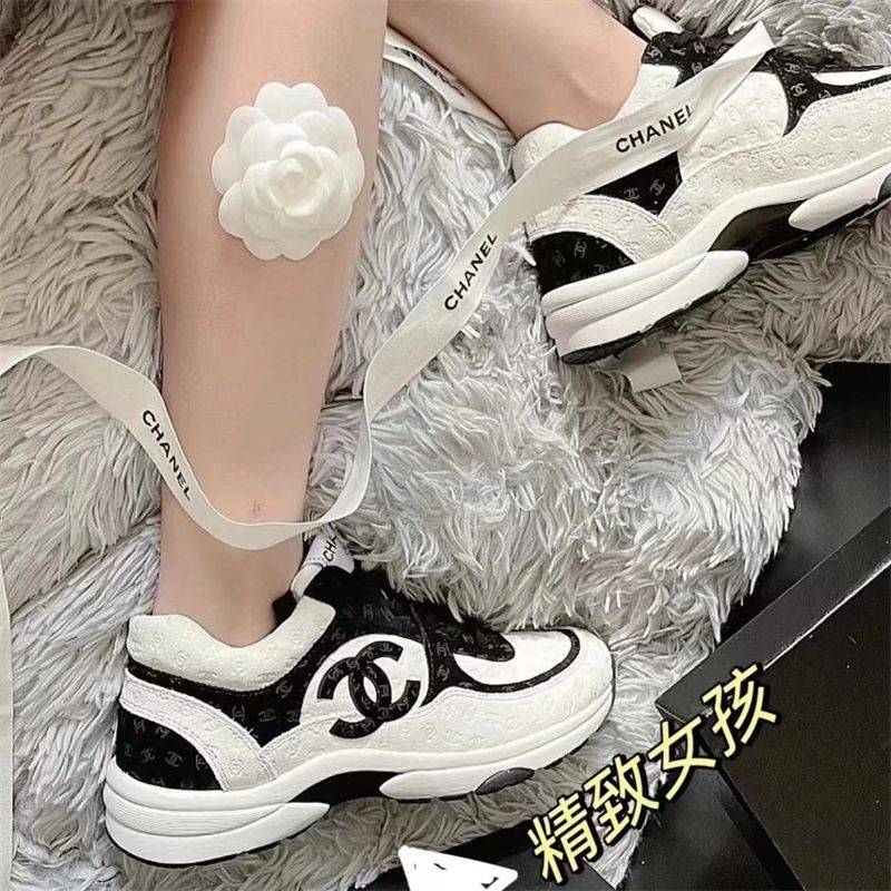 Giày Thể Thao Đế Dày Buộc Dây Màu Trắng Thời Trang Mùa Xuân 2023