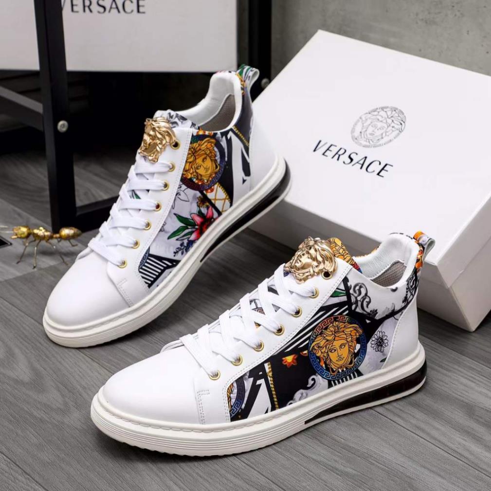 Giày thể thao nam cao cấp ,Giầy thể thao VERSACE hàng cao cấp, chất liệu bền đẹp phong cách lịch lãm