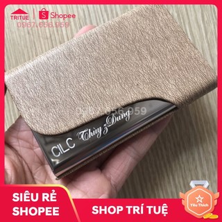 Ví đựng name card nữ cao cấp khắc laze lấy ngay theo yêu cầu, Làm hộp namecard giá rẻ, Bán ví đựng namecard khắc yêu cầu