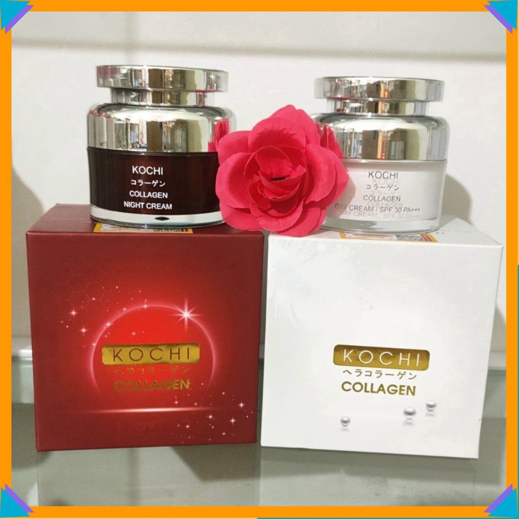 Kem Nám Ngày Đêm  KOCHI COLLAGEN - DAY CREAM Xuất Xứ Nhật Bản