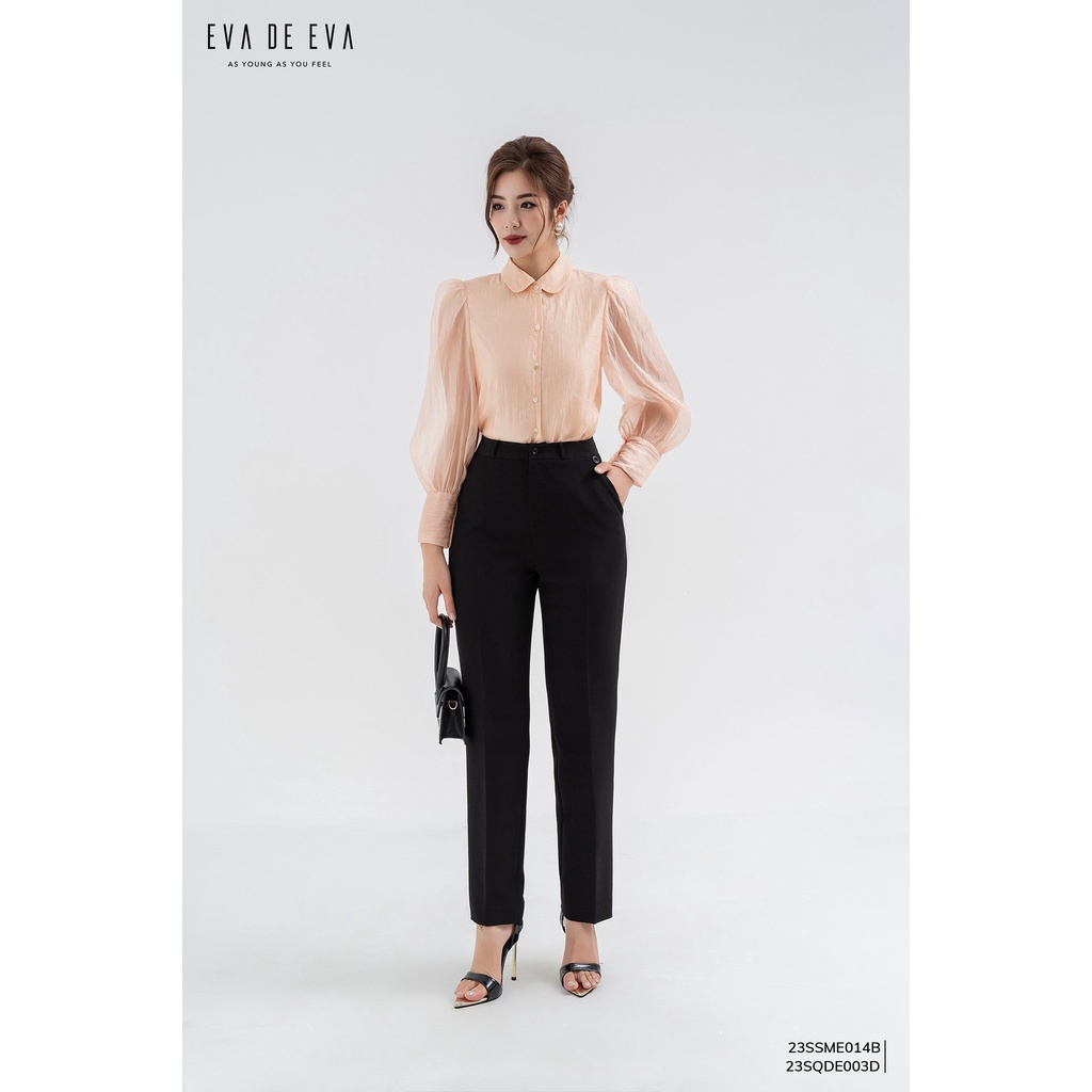 Quần dài nữ ống đứng Eva de Eva 23SQDE003D
