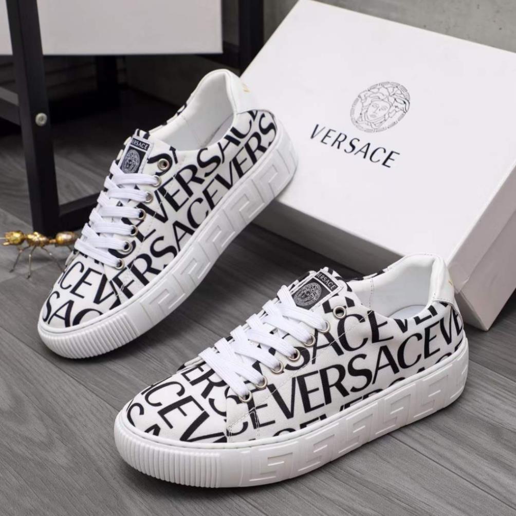 Giày thể thao nam cao cấp ,Giầy thể thao VERSACE chính hãng Thoáng Khí êm chân Thời Trang Cao Cấp