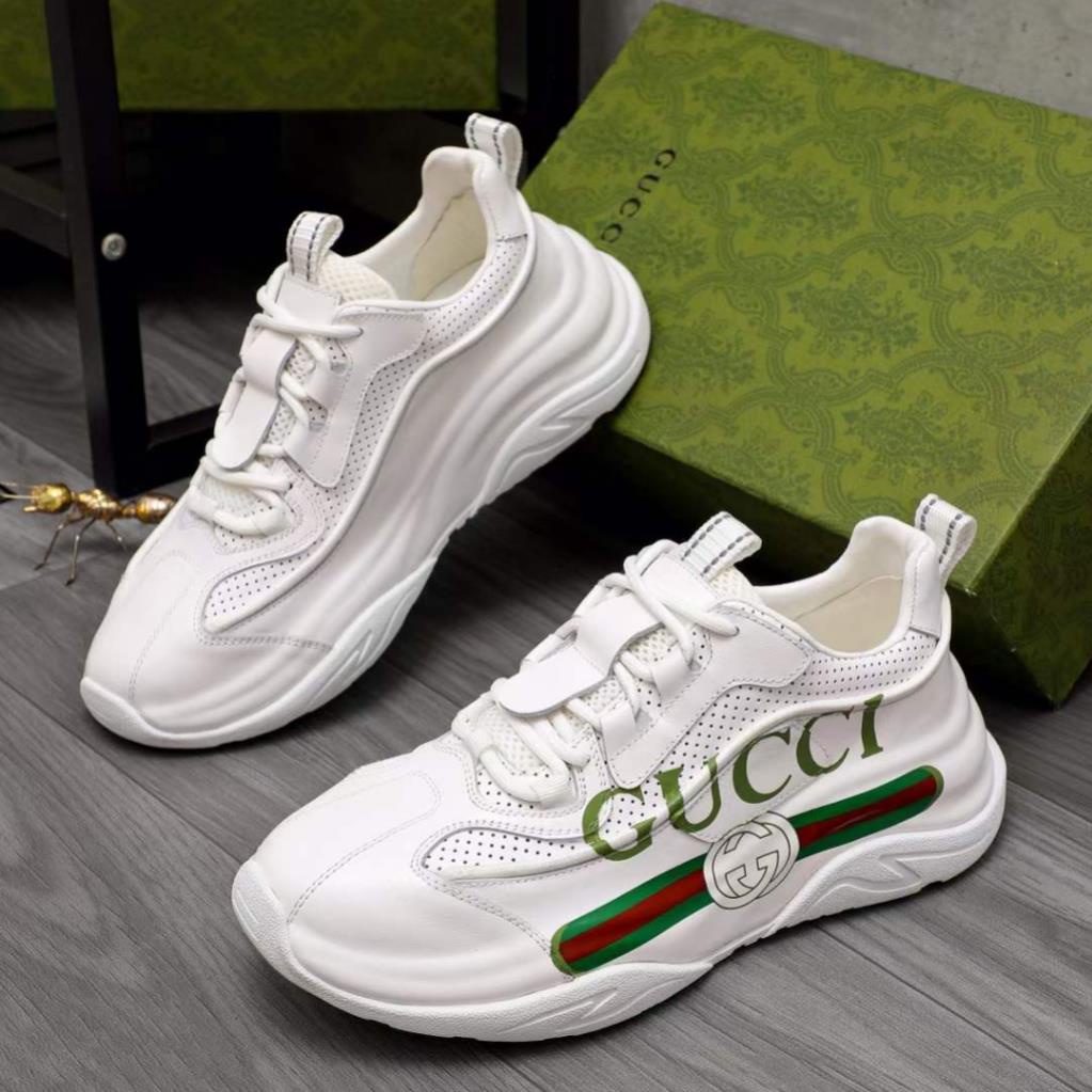 Giày thể thao nam cao cấp ,Giầy thể thao Gucci siêu bền đẹp phong cách thể thao năng động dễ phối đồ