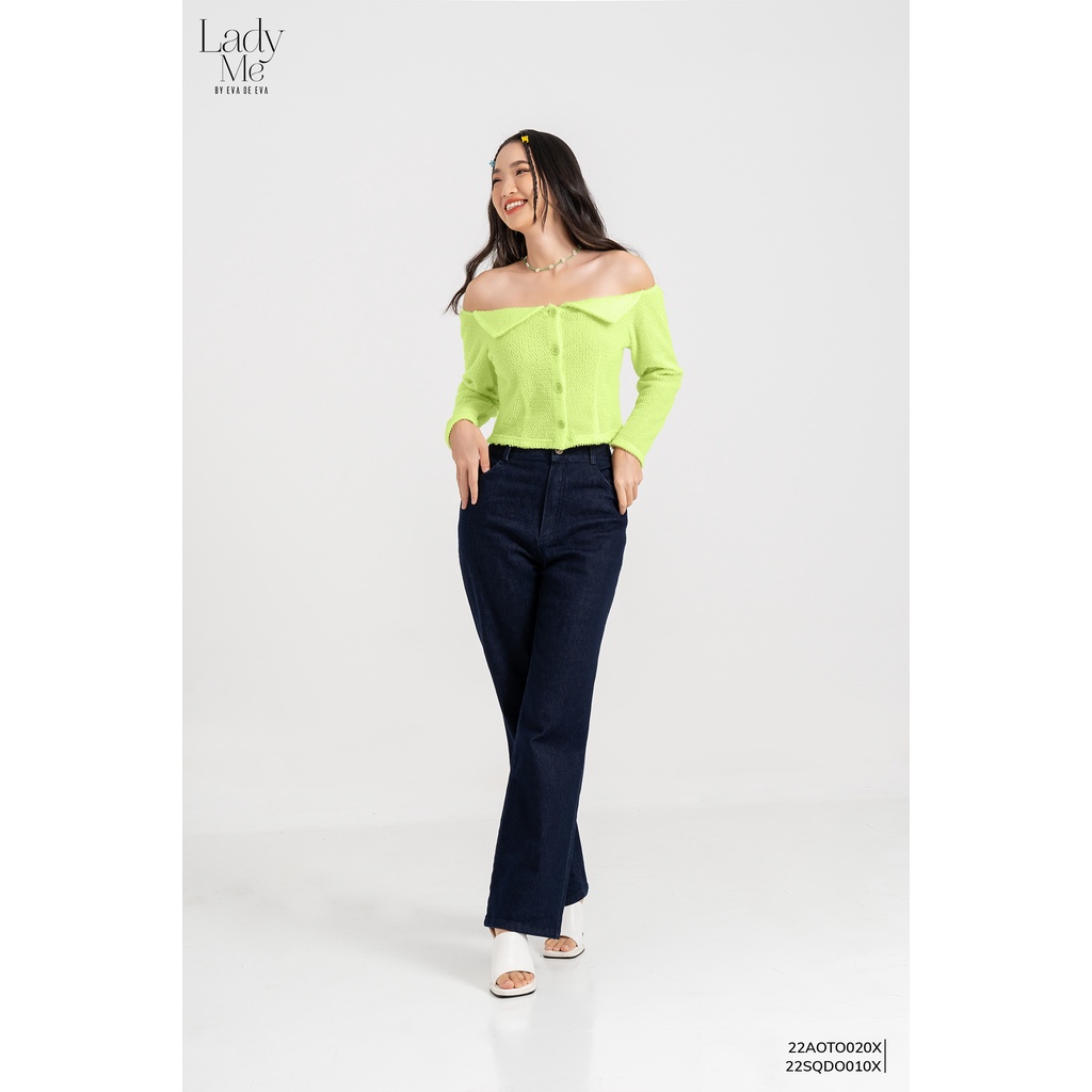 Áo len nữ trễ vai tay dài LADY ME by Eva de Eva 22AOTO020X