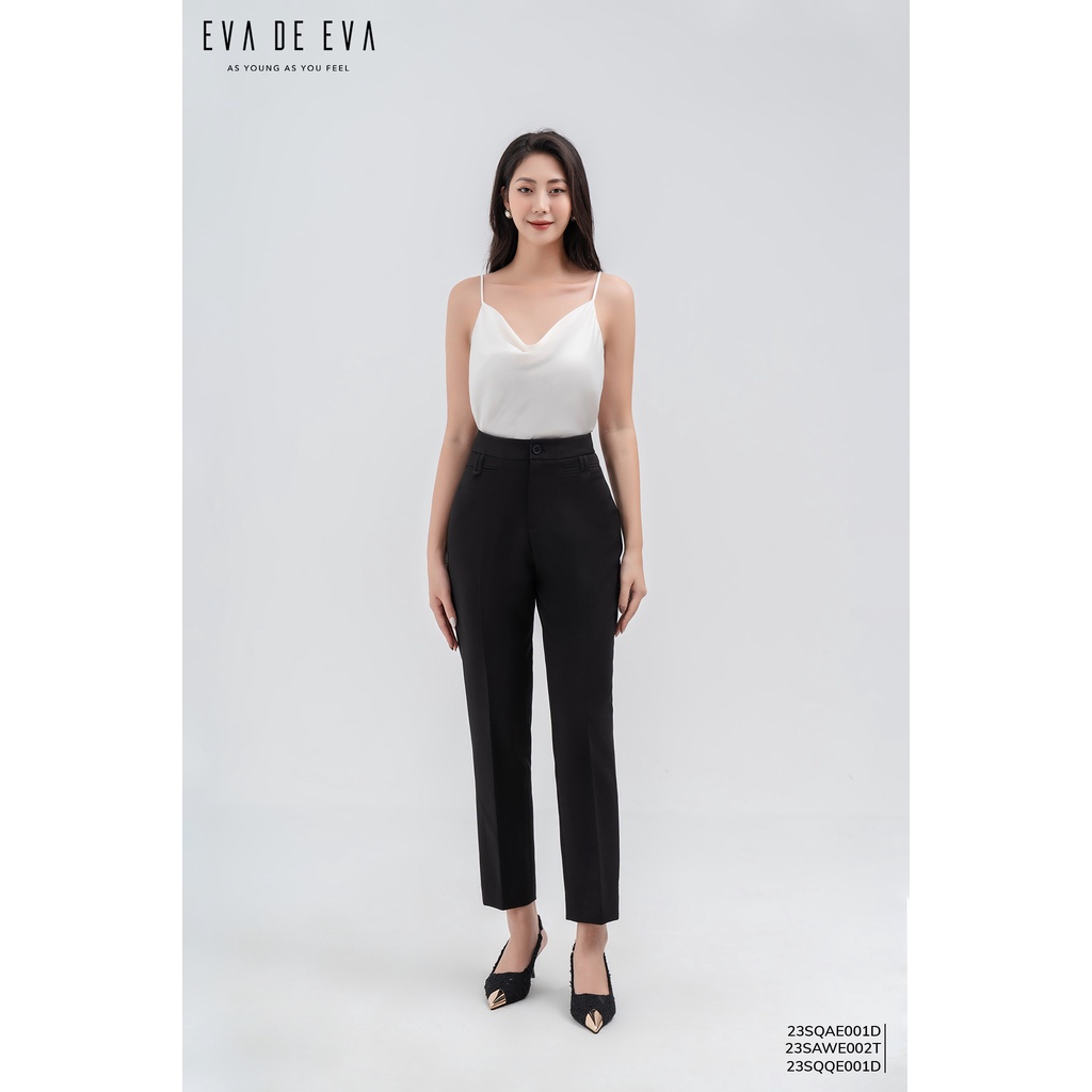 Quần dài nữ ống đứng Eva de Eva 23SQQE001D