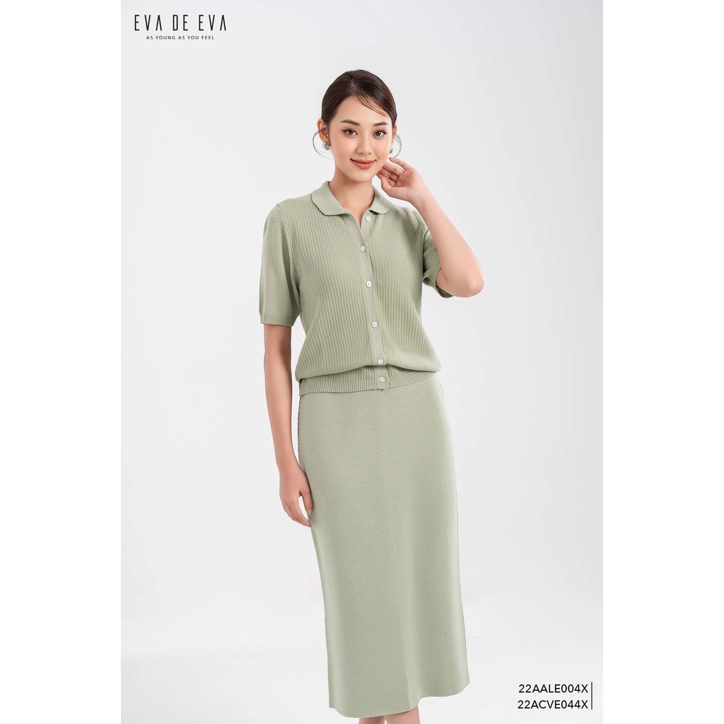 Chân váy len dáng dài Eva de Eva 22ACVE044X