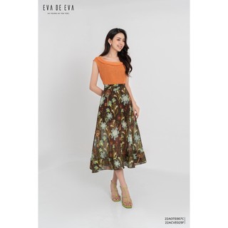 Áo sơ mi sát nách nữ eva de eva 22aote007c