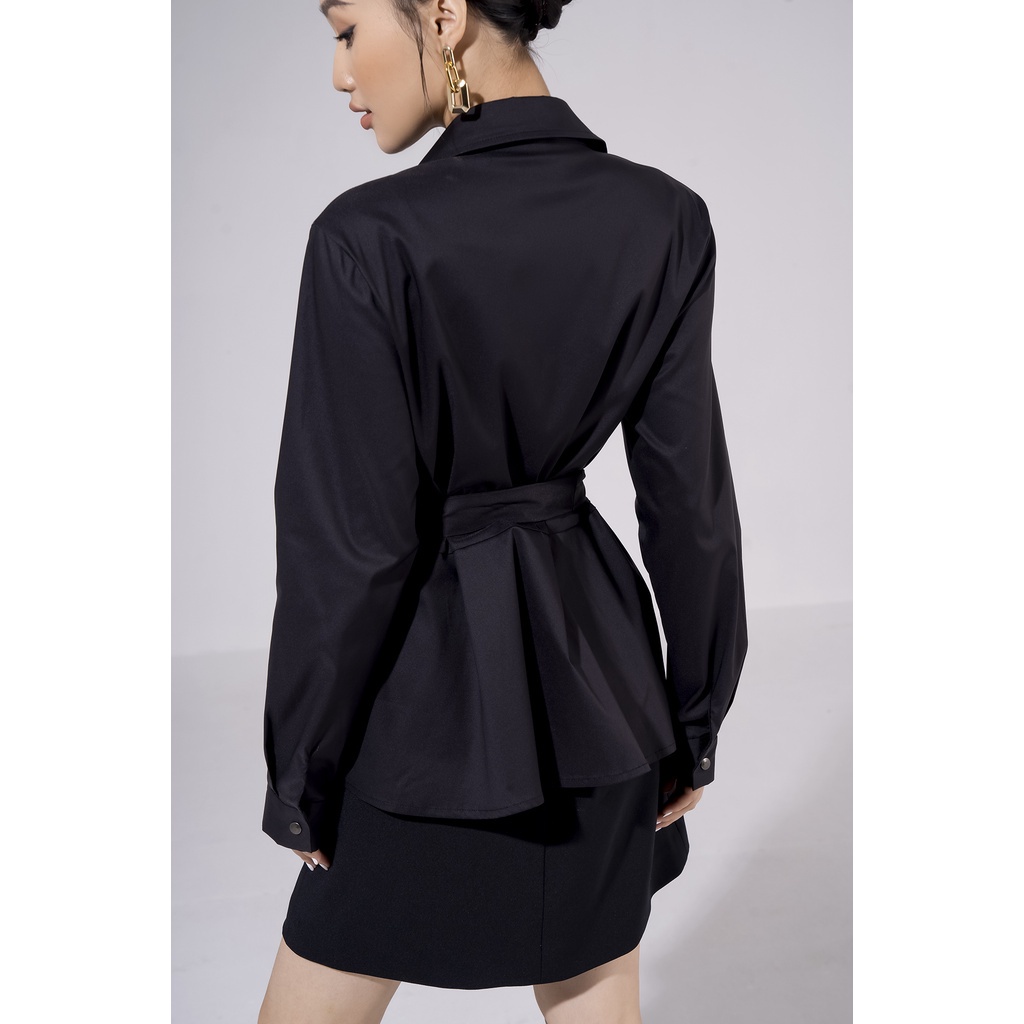 Áo khoác kaki nữ Eva de Eva 22SJKE001D