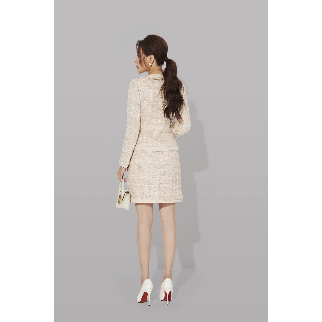 Chân váy ngắn chữ A Eva de Eva 21AVJE024O