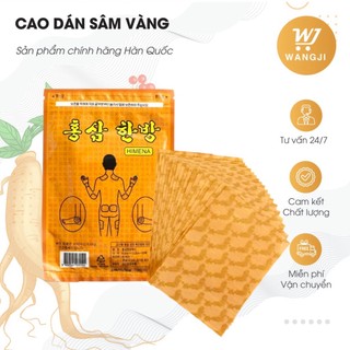 Cao dán hồng sâm hàn quốc himena giảm đau nhức túi 20 Miếng - Wangji