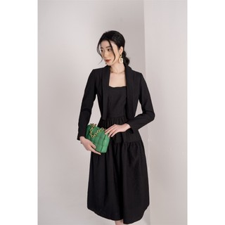 Áo khoác nữ croptop tay dài eva de eva 21akge012d