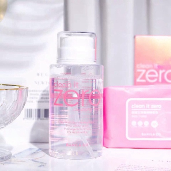 NƯỚC TẨY TRANG CLEAN IT ZERO CLEANSING WATER BANILA CO