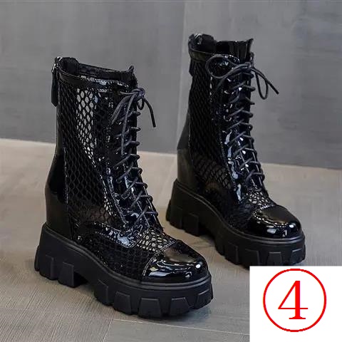 Giày Bốt Martin Mỏng Mùa Hè 2023 Phong Cách Mới Cho Nữ