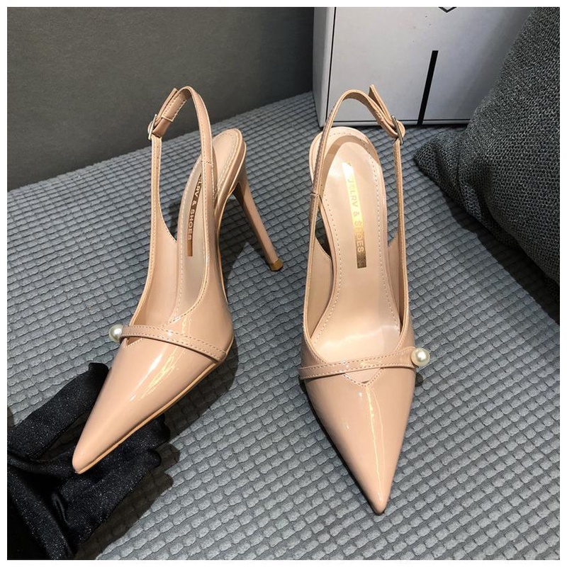 Craes cũng cảm thấy thoải mái!Giày Cao Gót Nữ Hở Ngón Màu Sắc Thời Trang