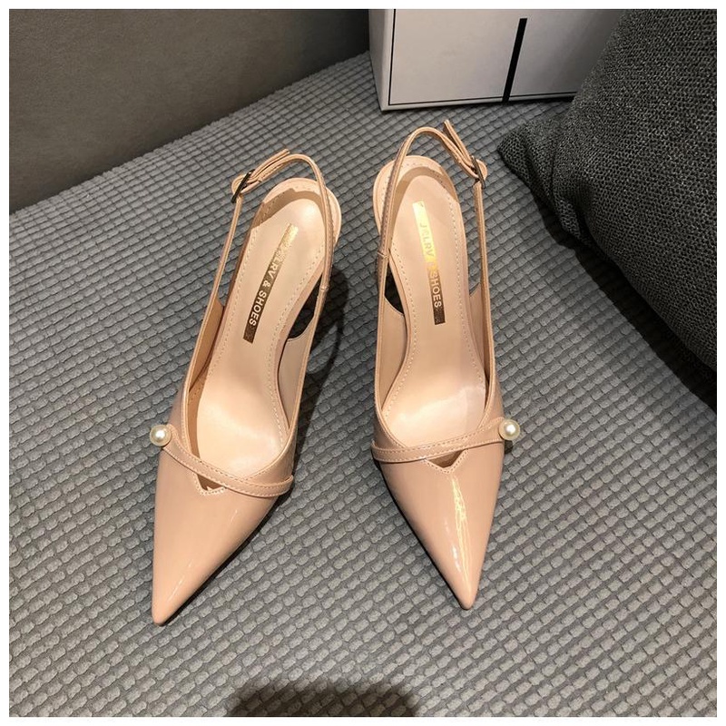 Craes cũng cảm thấy thoải mái!Giày Cao Gót Nữ Hở Ngón Màu Sắc Thời Trang