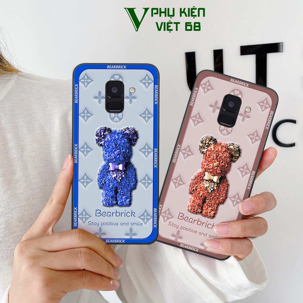 Ốp lưng Samsung A6 2018 / A6 Plus / A6+ bearbrick, rabbit street fashion, thời trang