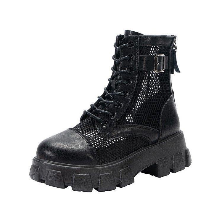 Giày Bốt Lưới Đế Mềm Mùa Hè 2023 Kích Thước Lớn 4042 Dễ Phối Đồ Cho Nữ 41-43