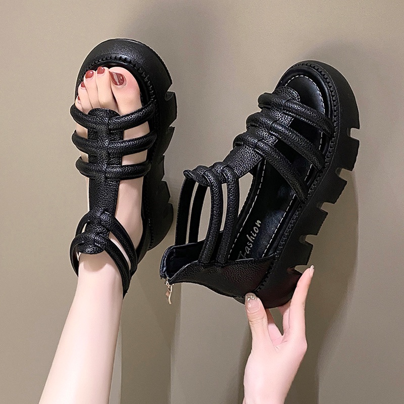 Sandal Đế Mềm Dày Chống Trượt Thời Trang Mùa Hè 2023 Cho Nữ