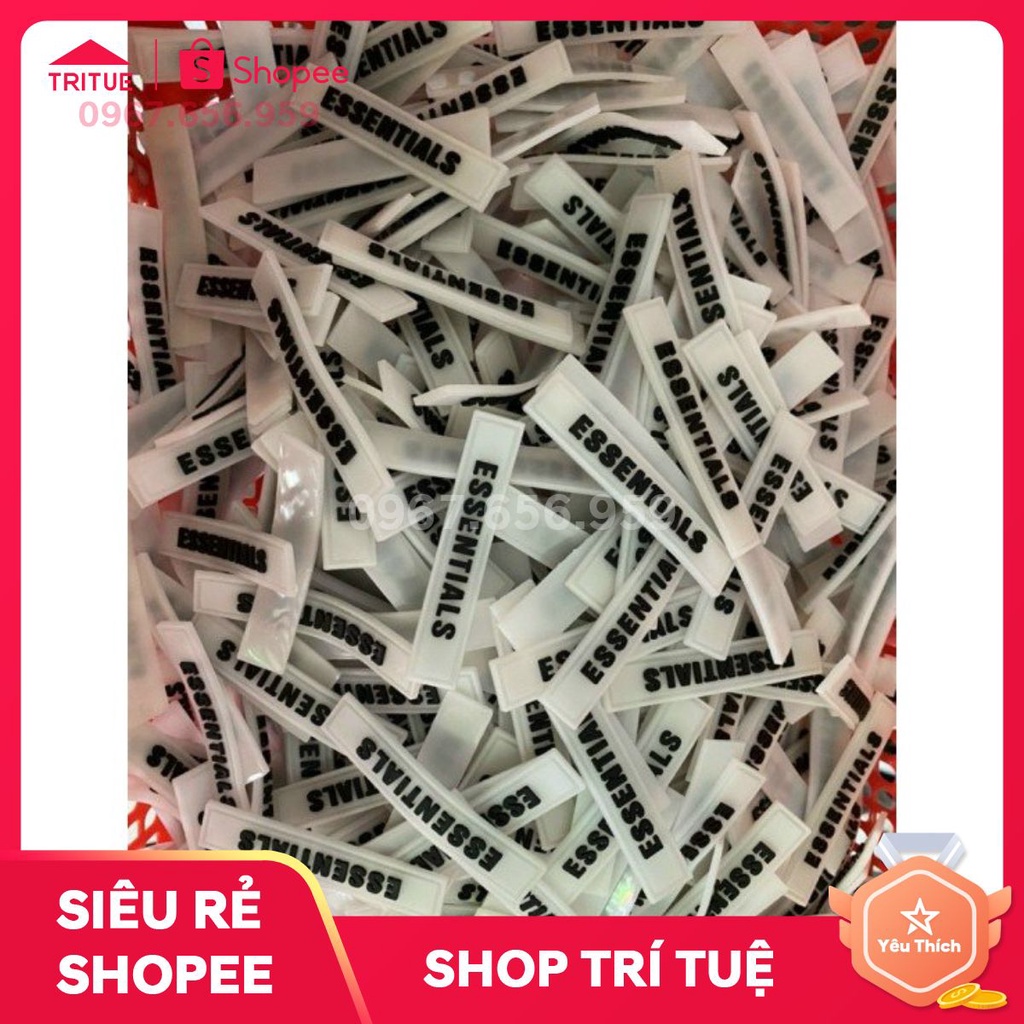 Xưởng nhận đặt tem cao su may quần bò giá rẻ - Dán mác may áo.