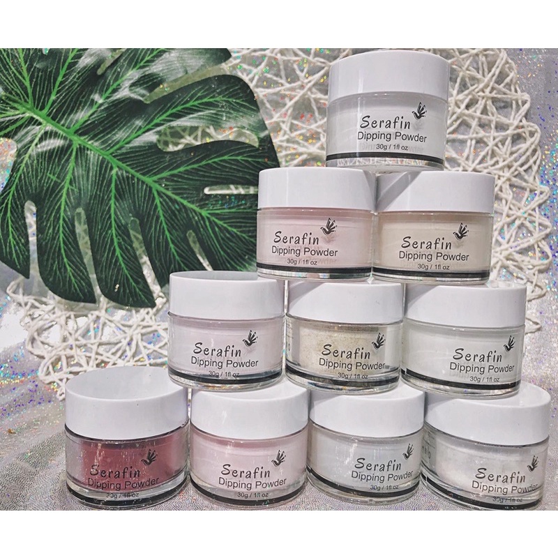 Bột nhúng nail - dipping Serafin Usa (Note màu)
