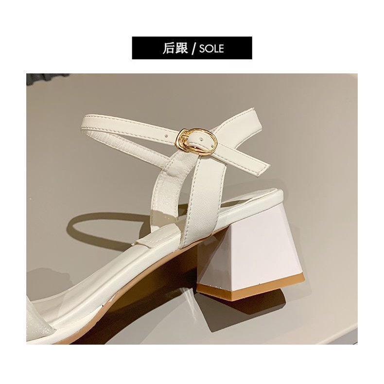 One Giày Sandal Cao Gót Chống Trượt Thời Trang Dành Cho Nữ