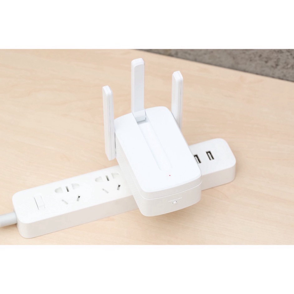 Bộ kích sóng wifi 3 râu Mercusys (wireless 300Mbps) cực mạnh, Cục thu phát hút mở rộng sóng wifi chính hãng VDS shop | BigBuy360 - bigbuy360.vn
