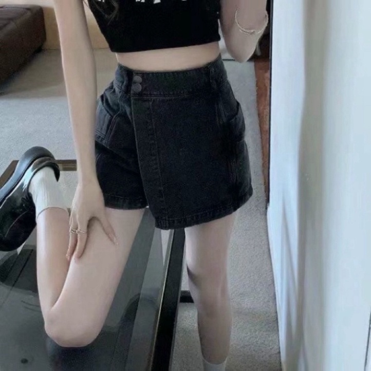 QUẦN GIẢ VÁY NỮ CẠP CAO CHẤT JEAN CÓ LOT ( CÓ BIGSIZE) HOT TREND | BigBuy360 - bigbuy360.vn