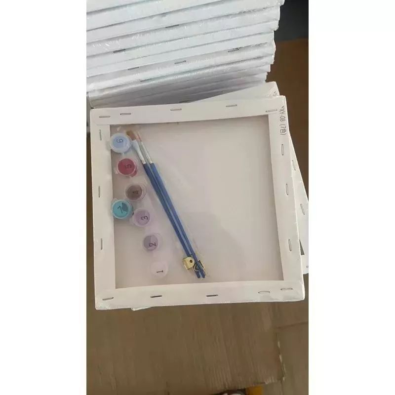 TRANH TÔ MÀU THEO SỐ màu sơn dầu số hoá hình Doraemon 30*40cm