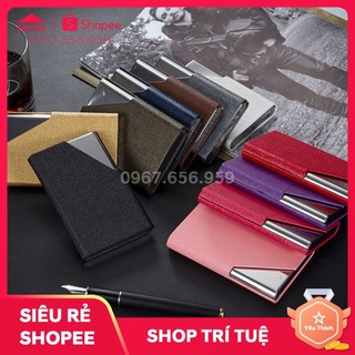 Ví đựng card visit - km mã 5k - hộp đựng name card cao cấp