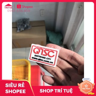 Đặt làm tem mác áo cao su theo yêu cầu - Mác dán may mặc