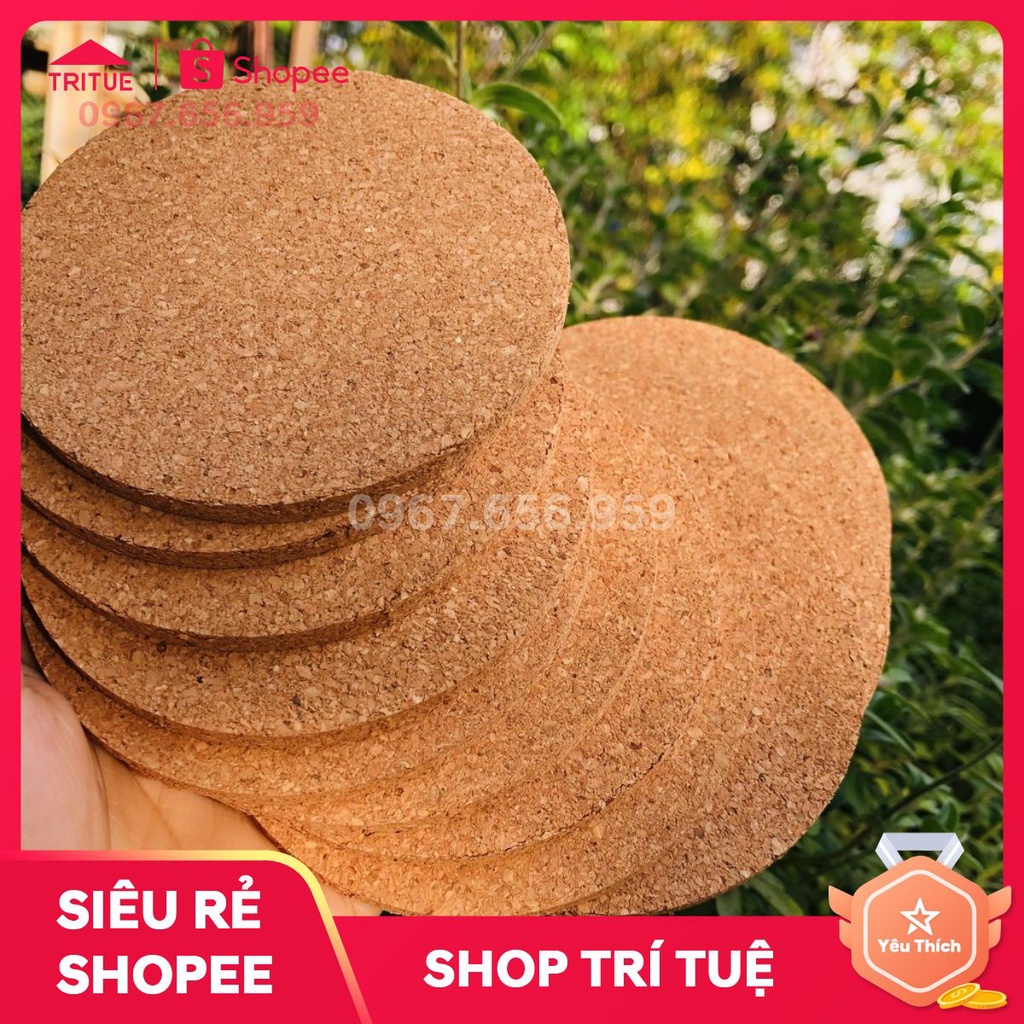 Mua miếng lót cốc gỗ ép trơn tại Hà Nội. Đặt đế lót cốc gỗ mùn